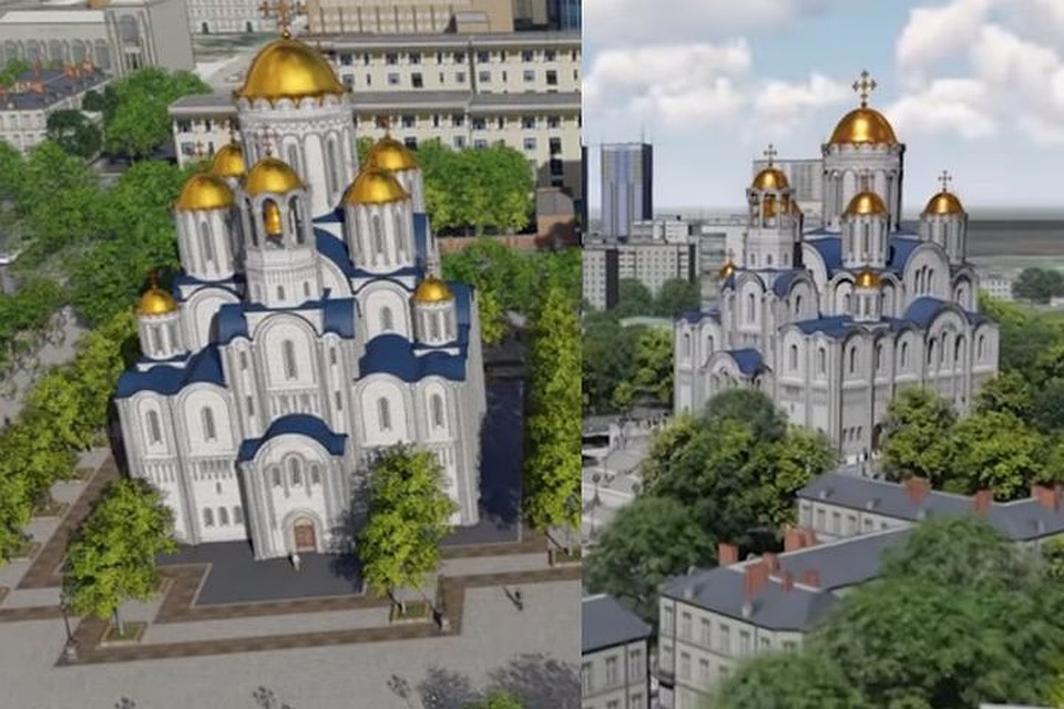 Проект храма святой екатерины в екатеринбурге